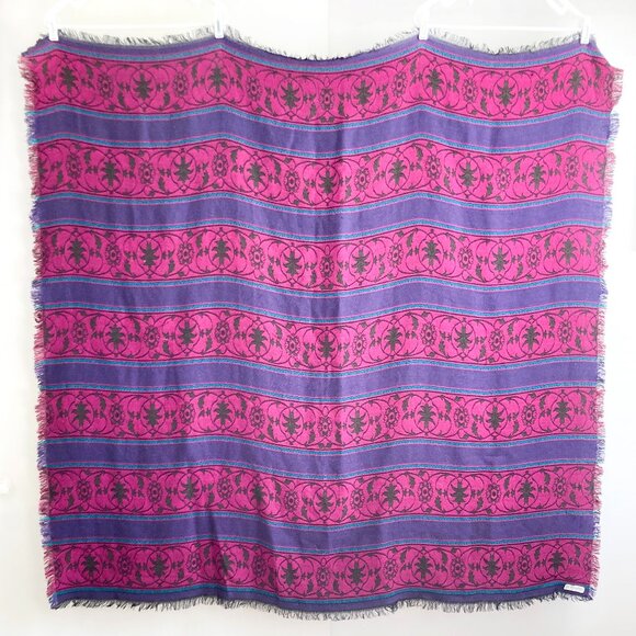 Klaus Duffy Belgium Scarf/Shawl 52x52 - Picture 1 of 6